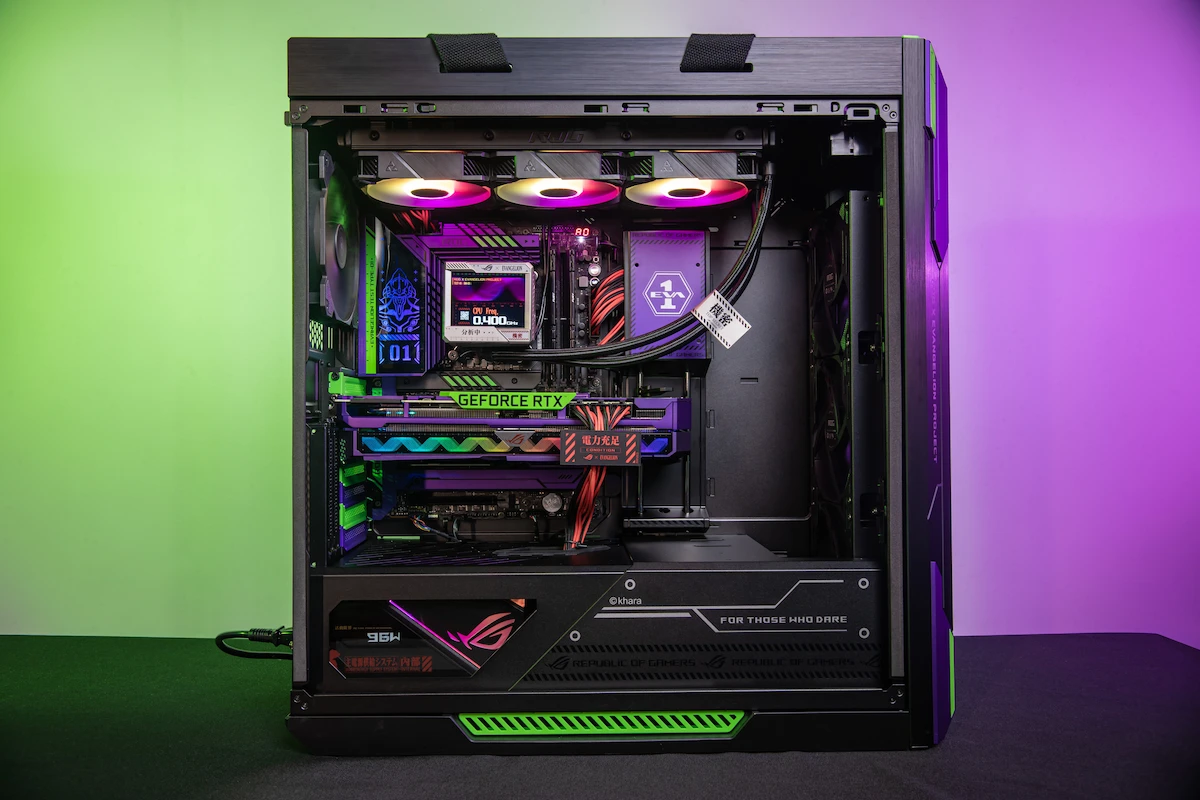 Profi gamer PC setup