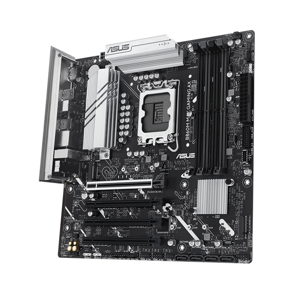 ASUS_Alaplap_S1851_B860M_MAX_GAMING_AX_INTEL_B860_mATX-i1693271 ASUS Alaplap S1851 B860M MAX GAMING AX INTEL B860, mATX - Image 1