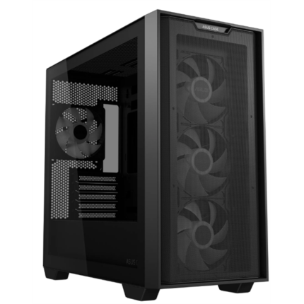 ASUS Ház A21 Plus, 750W (PRIME-750B-BLACK), Fekete, Üvegfalú