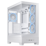 ASUS Ház A31 Plus, 750W (AP-750G), Fehér, Üvegfalú