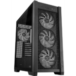 ASUS Ház TUF Gaming GT302, Tápegység nélkül, Fekete, Üvegfalú