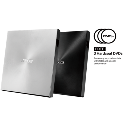 ASUS ODD DVD ÍRÓ külső (ZenDrive) SDRW-08U7C-U ezüst USB-C Ultra Slim