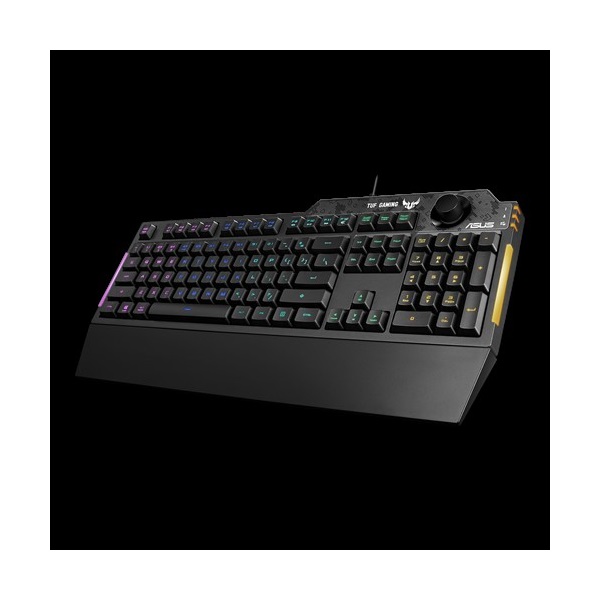 ASUS_Vezetekes_Billentyuzet_TUF_GAMING_K1_USB_Fekete-i612633 ASUS Vezetékes Billentyűzet TUF GAMING K1 USB, Fekete - Image 1