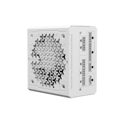 CORSAIR Tápegység Moduláris, RM1000e, 1000W, 12cm, ATX 3.1, PCIe 5.1, BOX, Cybenetics Gold, fehér