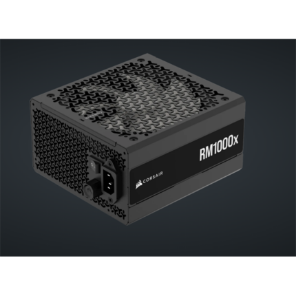 CORSAIR Tápegység Moduláris, RM1000x, 1000W, ATX3.1, PCIe5.1, 14cm, Cybenetics Gold