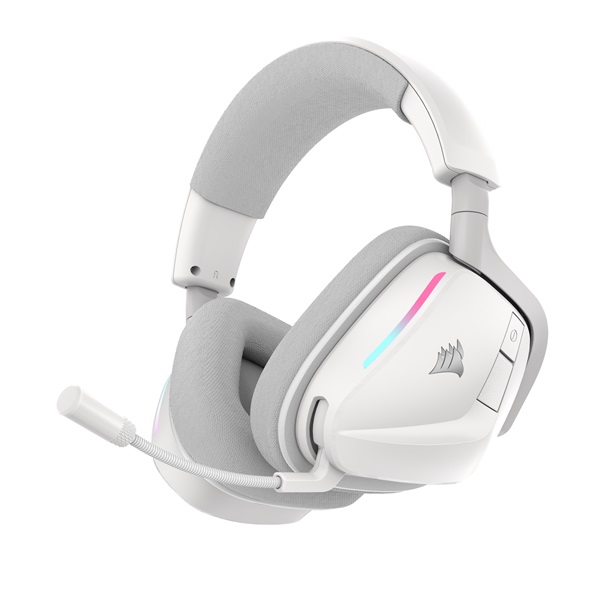 CORSAIR Vezeték Nélküli Headset, VOID v2 Wireless Gaming Headset, Dolby Atmos, fehér - Image 1