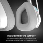 CORSAIR Vezeték Nélküli Headset, VOID v2 Wireless Gaming Headset, Dolby Atmos, fehér - Image 7