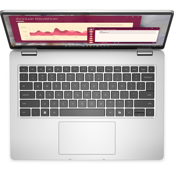 DELL Pro 14 (PC14250) 14.0" FHD+, Intel Core Ultra 5 235U (4.9GHz), 16GB, 512GB SSD, Linux, Ezüst - Image 4