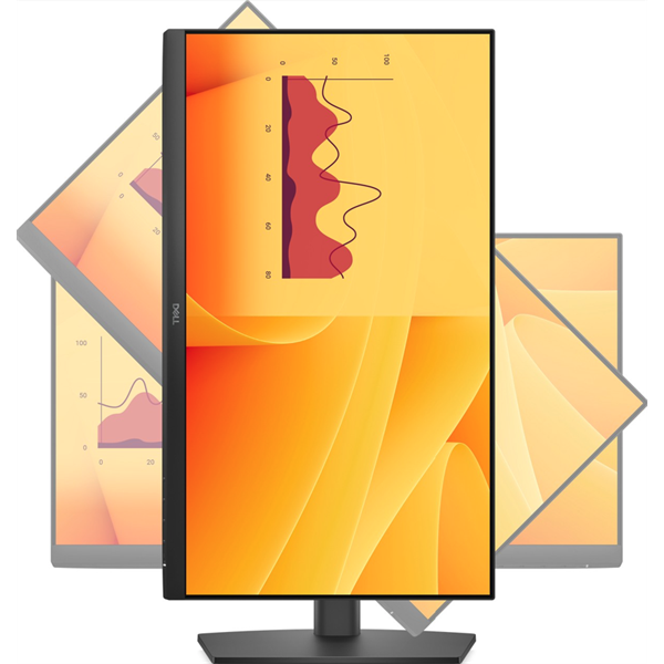 DELL Pro 22 Monitor 22" E2225HSM FHD 1920×1080, VA 100Hz 16:9  3000:1, 250cd, 5ms, HDMI, DP, VGA, fekete - Image 3