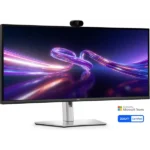 DELL Pro 34 Plus Monitor 34" P3426WEV WQHD 3440x1440, 100Hz, 21:9, 1500:1, 350cd, 5ms, HDMI, DP,  USB-C, RJ45, fekete - Image 2