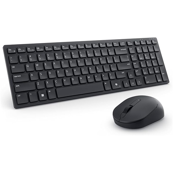 DELL Pro Compact Vezeték nélküli Billentyűzet + egér silent KM555 - UK (QWERTZ) - Fekete - Image 2