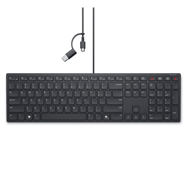 DELL_Pro_Vezetekes_Billentyuzet_-_KB525C_-_Hungarian_QWERTZ-i1674784 DELL Pro Vezetékes Billentyűzet - KB525C - Hungarian (QWERTZ) - Image 1