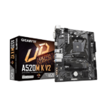 GIGABYTE Alaplap AM4 A520M K V2 AMD A520, mATX