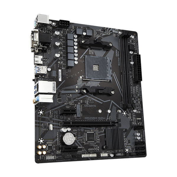 GIGABYTE_Alaplap_AM4_A520M_S2H_AMD_A520_mATX-i601969 GIGABYTE Alaplap AM4 A520M S2H AMD A520, mATX - Image 1