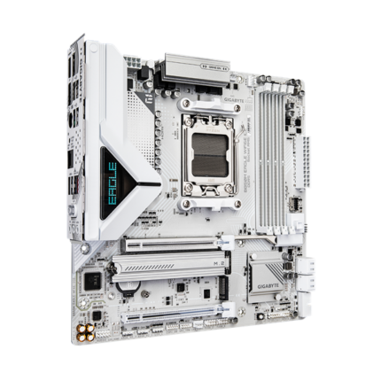 GIGABYTE Alaplap AM5 B850M EAGLE WIFI6E ICE AMD B850, mATX
