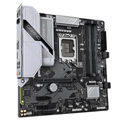 GIGABYTE Alaplap S1700 B760M GAMING PLUS WIFI DDR4 INTEL B760, mATX
