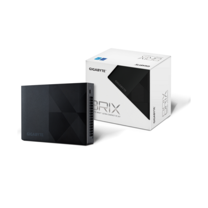 GIGABYTE PC BRIX, Intel N-series N100 3.4GHz, 2xHDMI, Displayport, LAN, WIFI, BT, 6xUSB