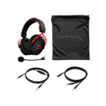 HP HYPERX vezetékes gaming fejhallgató Cloud Alpha - fekete/piros - Image 6