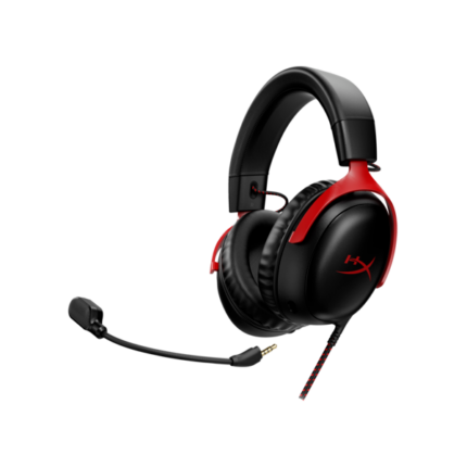 HP HYPERX vezetékes gaming fejhallgató Cloud III - fekete/piros