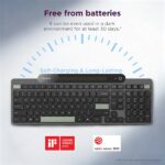 LENOVO Vezeték Nélküli Billentyűzet - Lenovo Self-Charging Bluetooth Keyboard-Hungarian 208 - Image 5