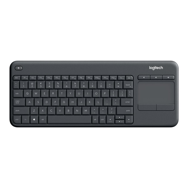 LOGITECH_Billentyuzet_-_K400_Plus_Vezetek_Nelkuli_Touch_Fekete_US-i723555 LOGITECH Billentyűzet - K400 Plus Vezeték Nélküli Touch Fekete, US - Image 1