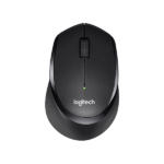 LOGITECH Egér - B330 Vezeték Nélküli Optikai Silent Plus, Fekete
