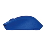 LOGITECH Egér - M330 Silent Plus Vezeték Nélküli Optikai, Kék - Image 4