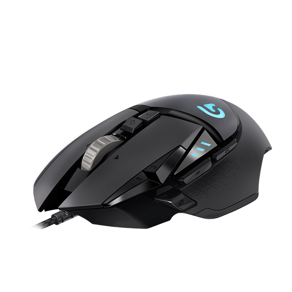 LOGITECH_Vezetekes_eger_G502_HERO_16K_FEKETE_USB_Gaming-i472564 LOGITECH Egér - G502 Lightsync RGB Vezetékes Gaming, Fekete - Image 1