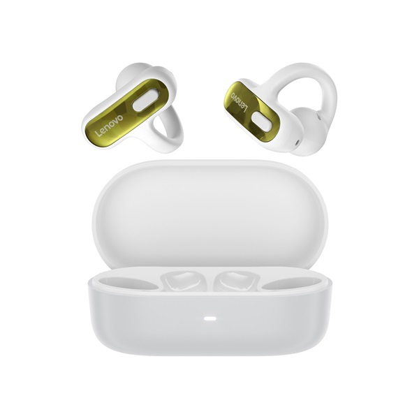 Lenovo_Open-Ear_Clip-on_Earbuds_X500_White-i2022512 Lenovo Open-Ear Clip-on Earbuds X500 White - Image 1