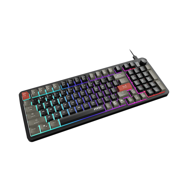 MSI_ACCY_FORGE_GK110_Gaming_membrane_Keyboard_HUN-i1694594 MSI ACCY FORGE GK110 Gaming membrane Keyboard, HUN - Image 1