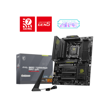 MSI Alaplap AM5 MAG B850 TOMAHAWK MAX WIFI AMD B850, ATX
