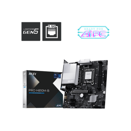 MSI Alaplap S1851 PRO H810M-B WIFI Intel H810, mATX