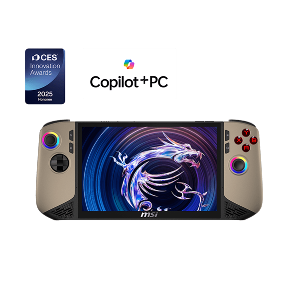 MSI Gaming Handheld Claw 8 AI+ A2VM-209HU Polar Tempest Edition, 8" FHD+, Ultra 7 258V, 32GB, 1TB, Win11H - Image 2