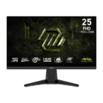 MSI Monitor GAMING MAG 255F X24 24,5" FHD Rapid IPS 1920x1080, 16:9, 240Hz, 1000:1, 0,5ms, 2x HDMI, DP, Black