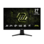 MSI Monitor GAMING MAG 275F E20 27" FHD 1920x1080, Rapid IPS 200Hz, 16:9, 1000:1, 0,5ms, 2x HDMI, DP, Black