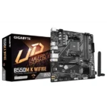 GIGABYTE Alaplap AM4 B550M K WIFI6E AMD A520, mATX