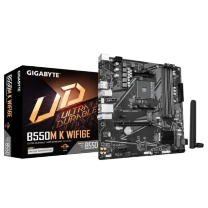 GIGABYTE Alaplap AM4 B550M K WIFI6E AMD A520, mATX
