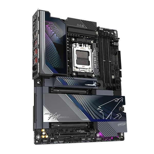 GIGABYTE_Alaplap_AM5_X870E_AORUS_MASTER_X3D_AMD_X870_ATX-i2038319 GIGABYTE Alaplap AM5 X870E AORUS MASTER X3D AMD X870, ATX - Image 1