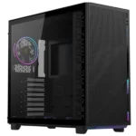 GIGABYTE Ház AC400G, Tápegység nélkül, Fekete, Üvegfalú