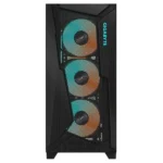 GIGABYTE Ház C301G V2, Tápegység nélkül, Fekete, Üvegfalú - Image 2