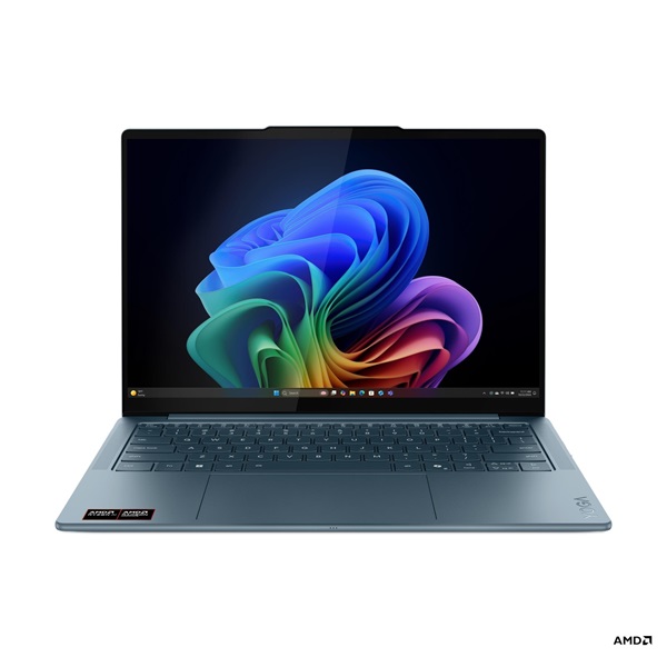 LENOVO Yoga Slim 7 14AKP10, 14,0" WUXGA, AMD Ryzen AI 5 330, 16GB, 512GB, NoOS, NoAdp, Tidal Teal - Image 1