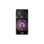 LG RNC5 XBOOM Bluetooth party hangszóró, LED világítás, karaoke/DJ funkció, Fekete